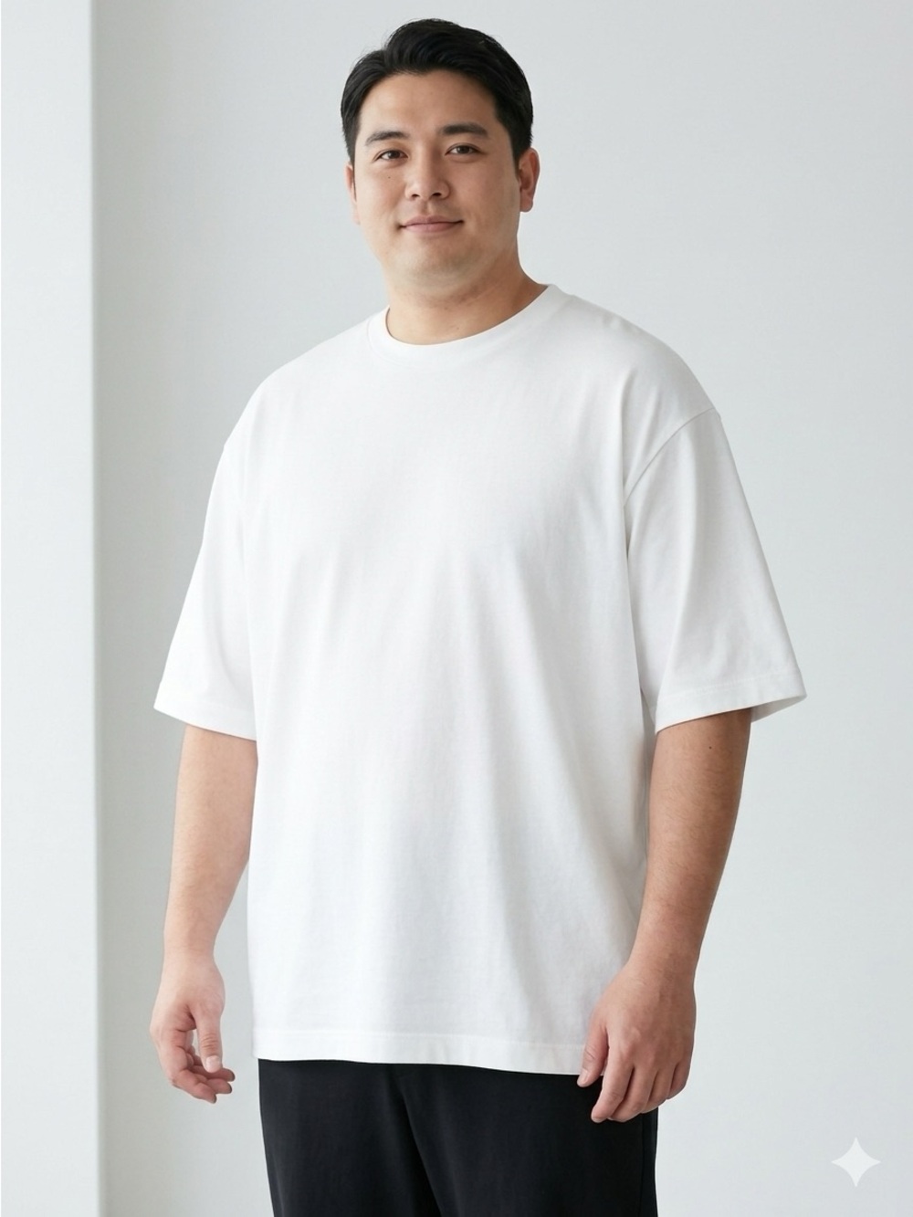 Uniqlo AlRism Oversized Unisex T-Shirt | Half-Sleeve in White | Size XXL | NWT